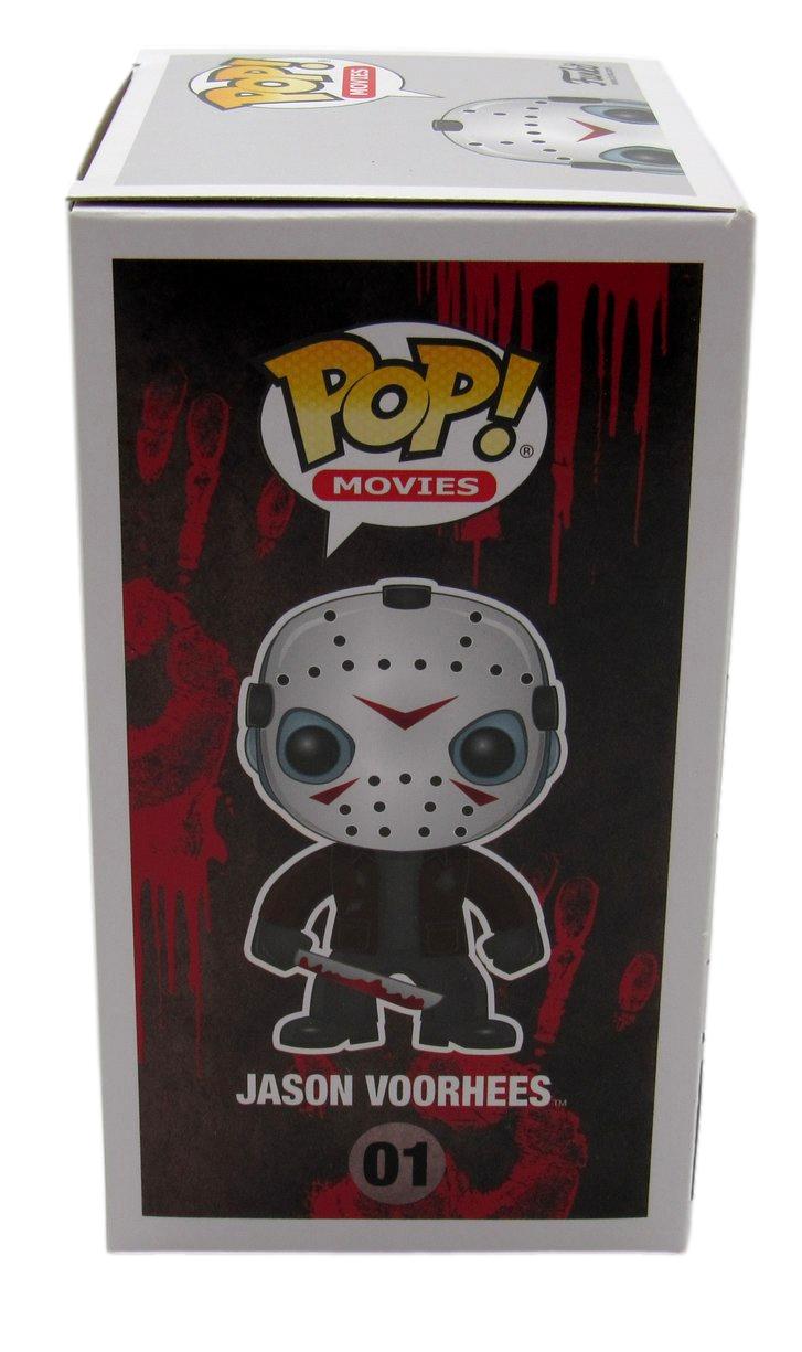 Ari Lehman Signed/Insc Funko Pop! #01 "Friday the 13th" Signed in Red JSA 190712