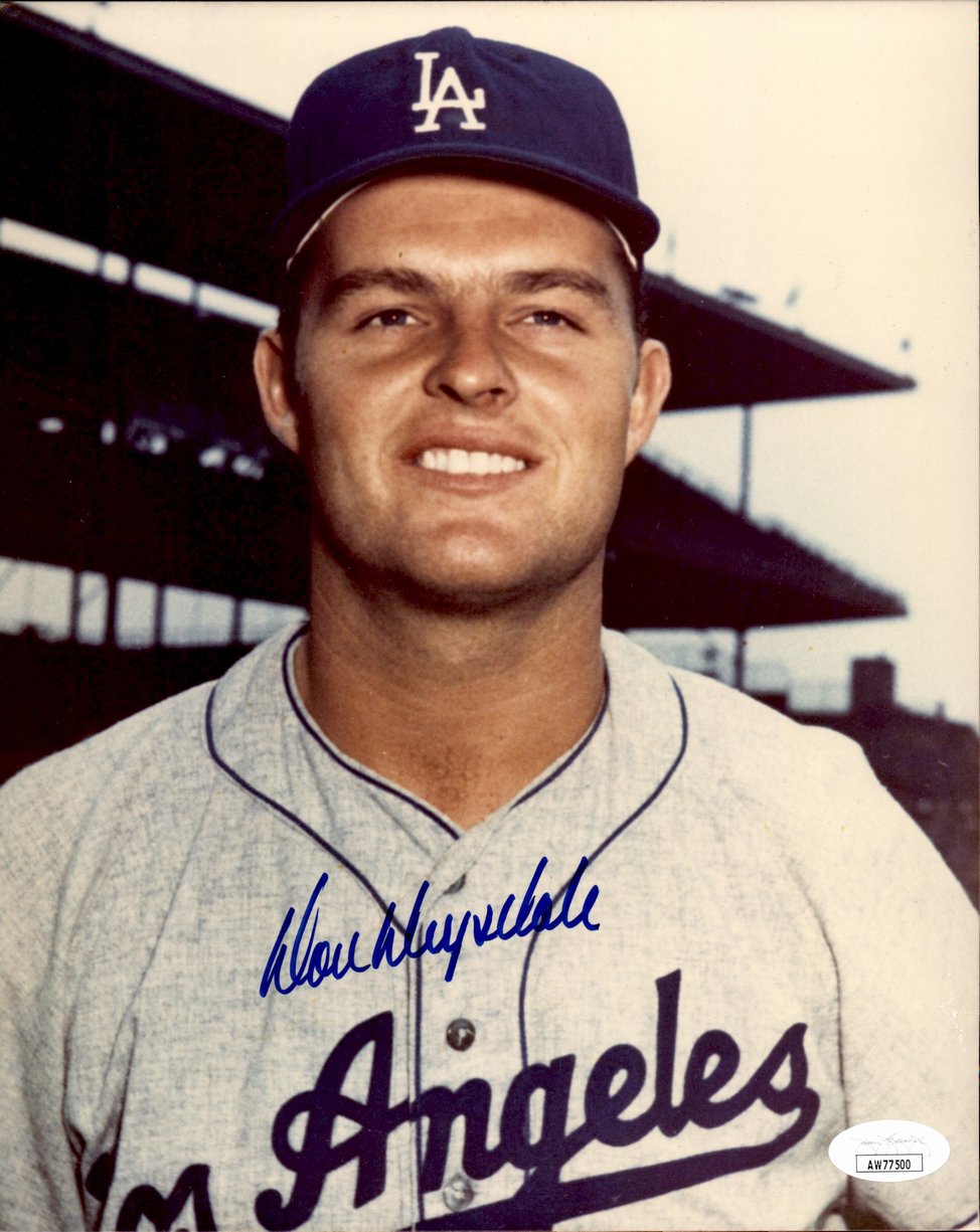 Don Drysdale HOF Signed/Autographed 8x10 Photo Los Angeles Dodgers JSA 191489