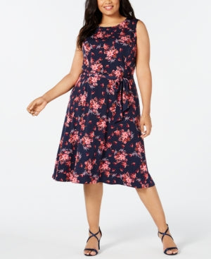 Charter Club Plus Size Sleeveless Midi Dress
