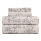 Kathy Ireland 100% Turkish Cotton Flannel Sheet Set