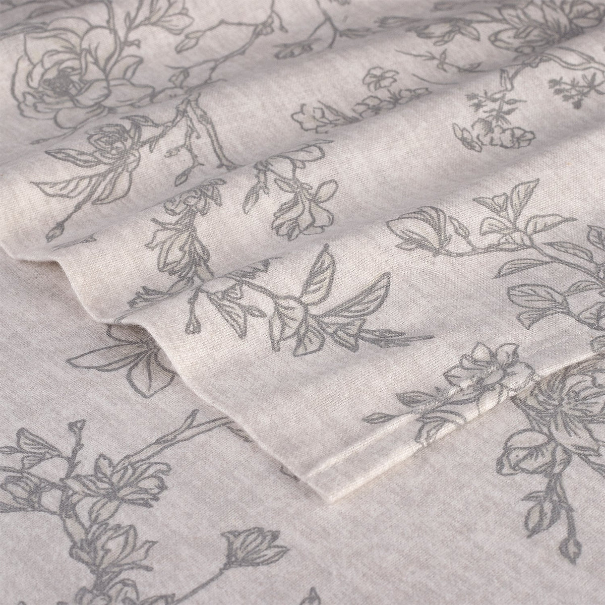 Kathy Ireland 100% Turkish Cotton Flannel Sheet Set