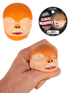 STRESS WEREWOLF - Squish Squeezable Squishy Figure Fidget Toy - Archie McPhee