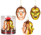 Dr. Jekyll & Mr. Hyde Ornament - Holiday Hand-Blown Glass Decor ® Archie McPhee