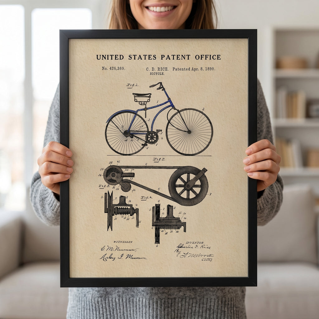 Blue Bicycle (1890)