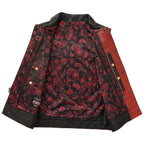 Kingsnake Men’s Motorcycle Leather Vest
