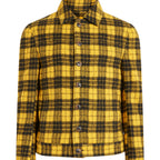 Btn Down Blouson With Sea // Canary
