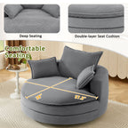 360° Swivel Accent Barrel Chair