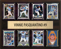 Vinnie Pasquantino Kansas City Royals Fan Gift Plaque 12x15 8 Cards Topps, Bowman 2024 2025 2026