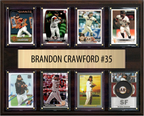 Brandon Crawford San Francisco Giants Fan Gift Plaque 12x15 8 Cards Topps Donruss Panini 2024 2025 2026