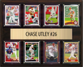 Chase Utley Philadelphia Phillies Fan Gift Plaque 12x15 8 Cards Topps, Bowman 2024 2025 2026