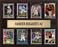 Xander Bogaerts San Diego Padres Fan Gift Plaque 12x15 8 Cards Topps, Bowman 2024 2025 2026