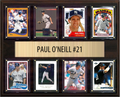 Paul O'Neill New York Yankees Fan Gift Plaque 12x15 8 Cards Topps, Bowman 2024 2025 2026