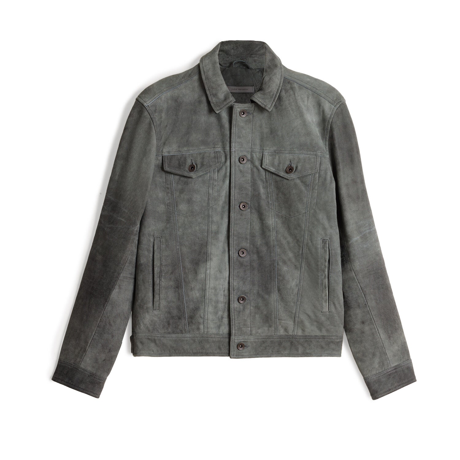 Andrew Trucker Jacket Wi // Seal Grey