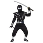 Boy's Silver Mirror Ninja Costume