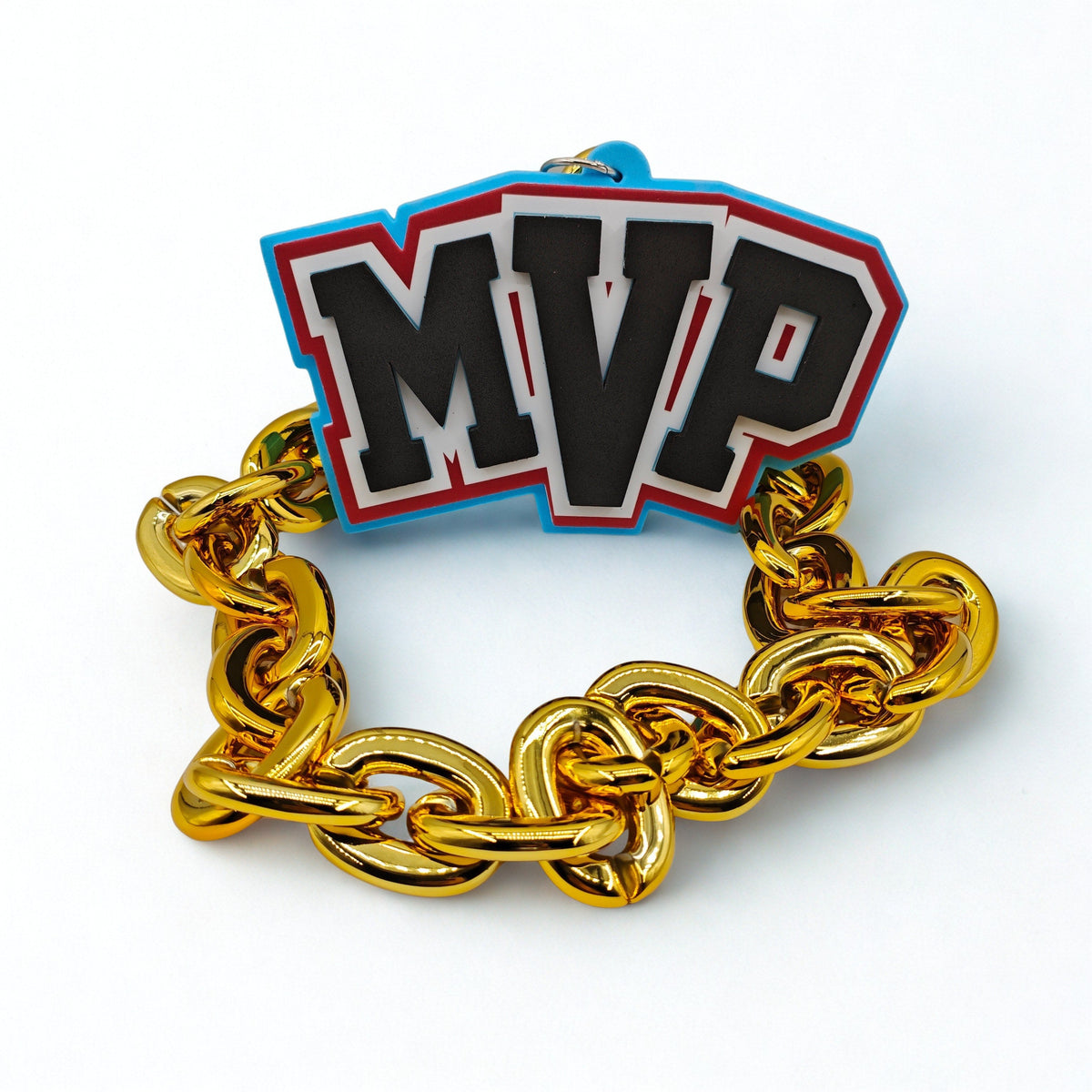 MVP & Champion EVA Fan Support Necklace – 30 Inch Game Day Sports Fan Gift