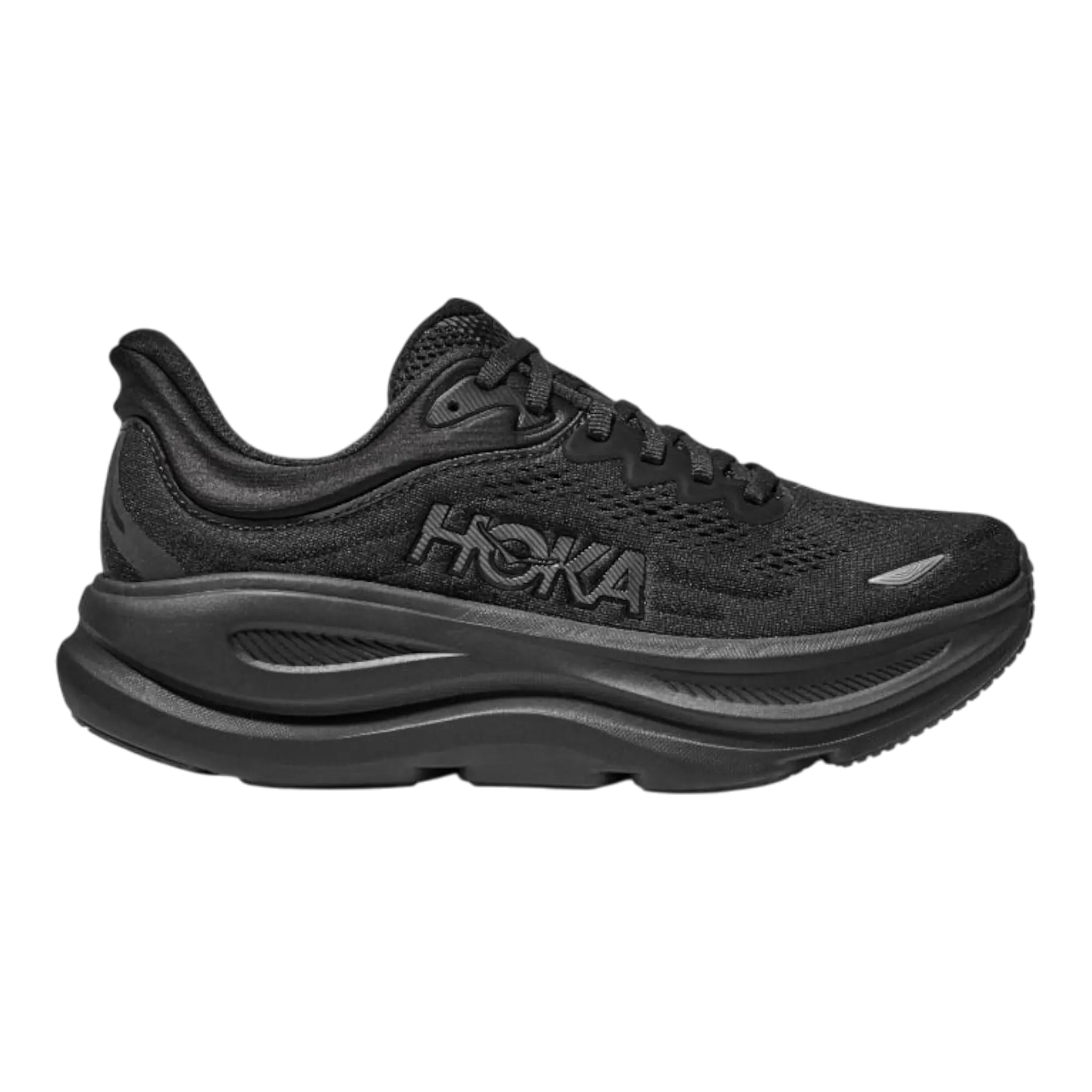 HOKA Bondi 9 Women Running Sneakers Black/Black