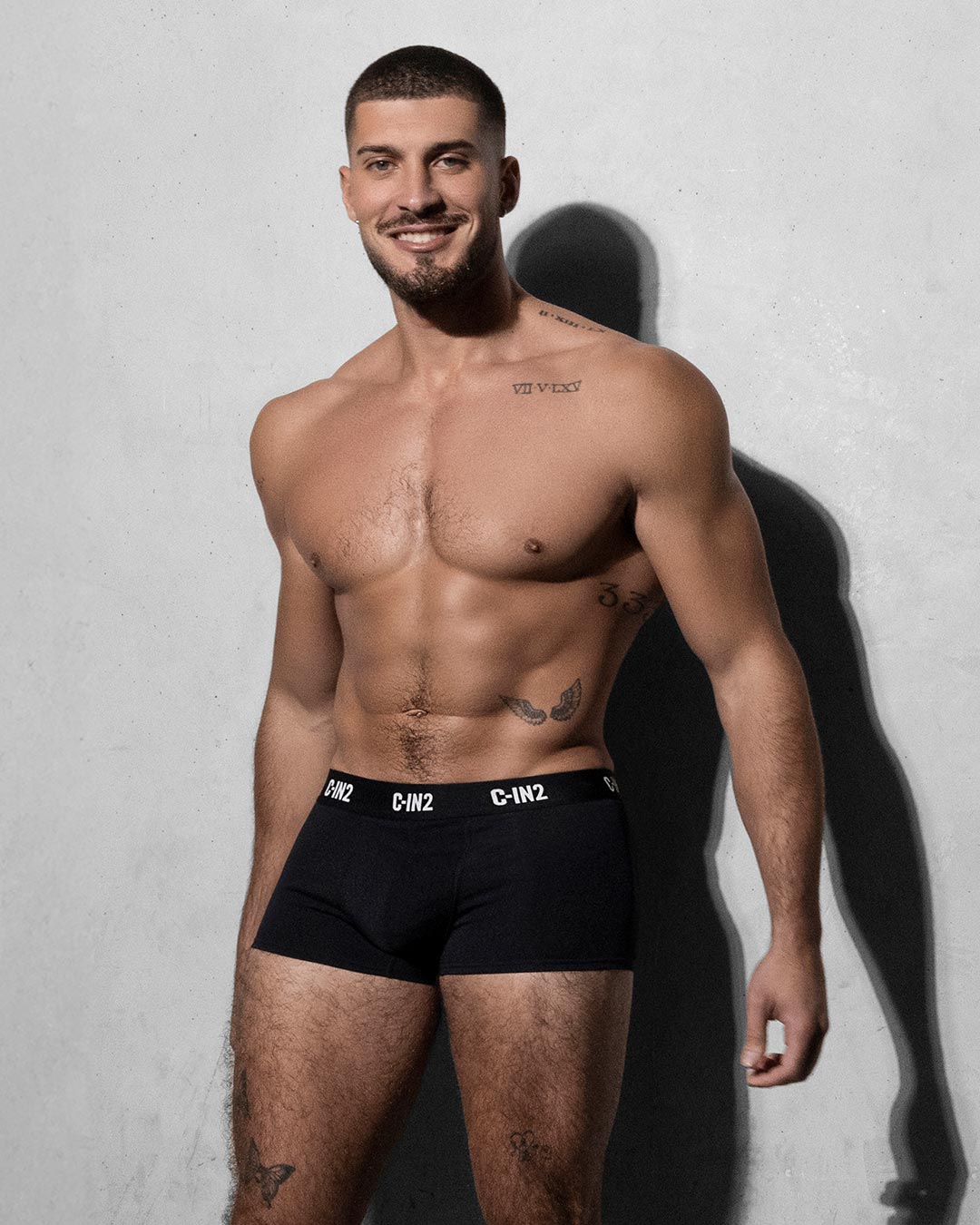 Multipack Premium Stretch 3-Pack Trunk Black