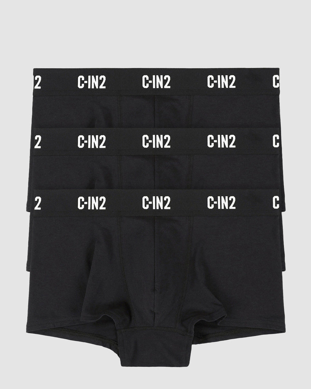 Multipack Premium Stretch 3-Pack Trunk Black