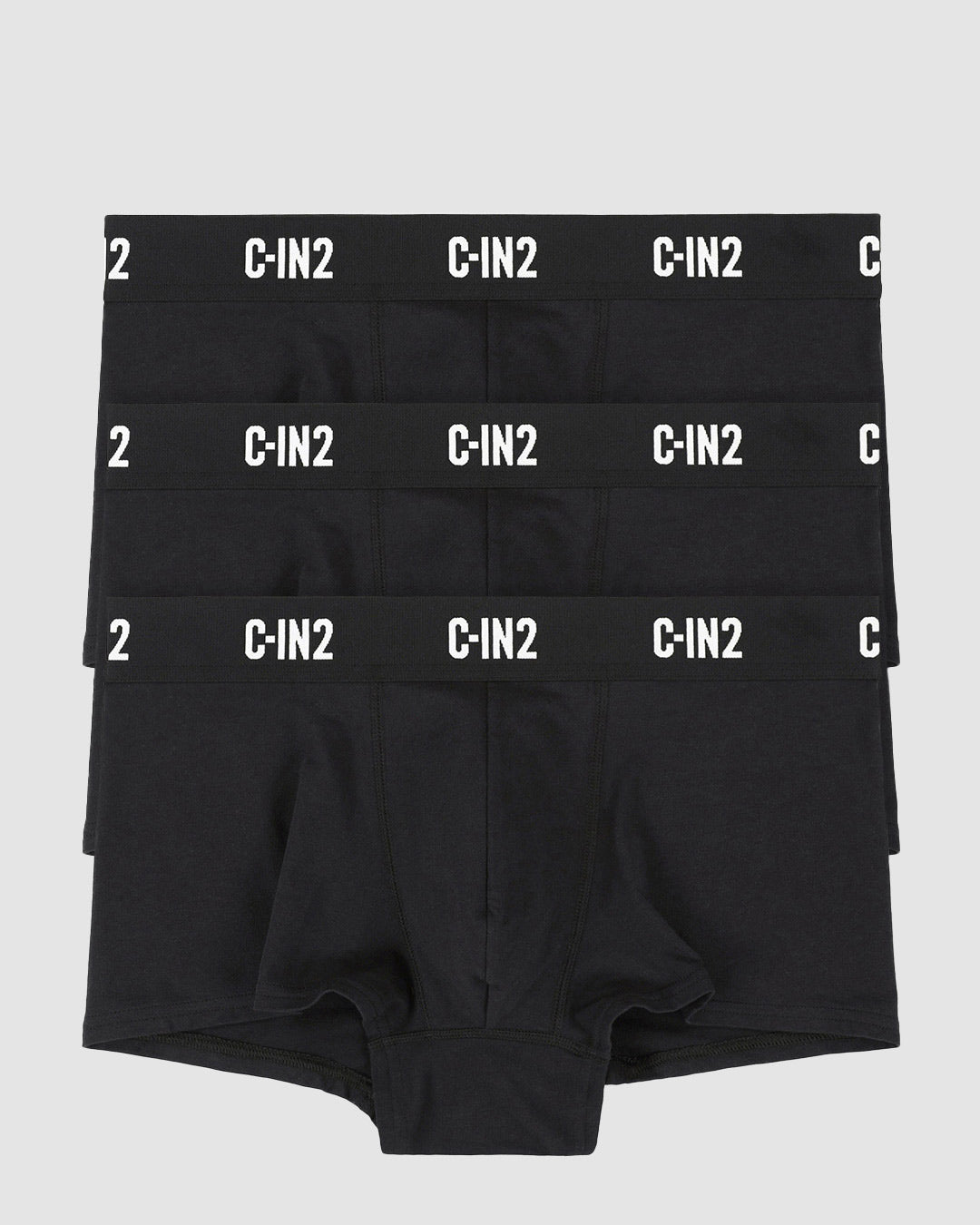 Multipack Premium Stretch 3-Pack Trunk Black