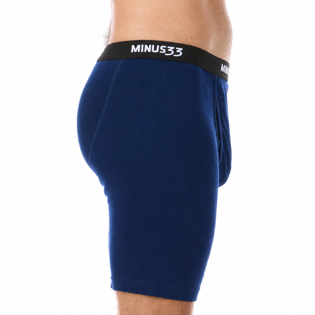 Men's Merino Wool Pouch Boxer Briefs - Microweight