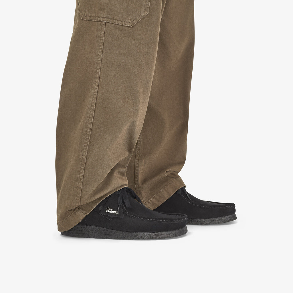 Wallabee // Moccasin // Black Suede