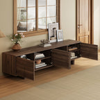 TV Stand For TVs Up To 85" - Dark Brown
