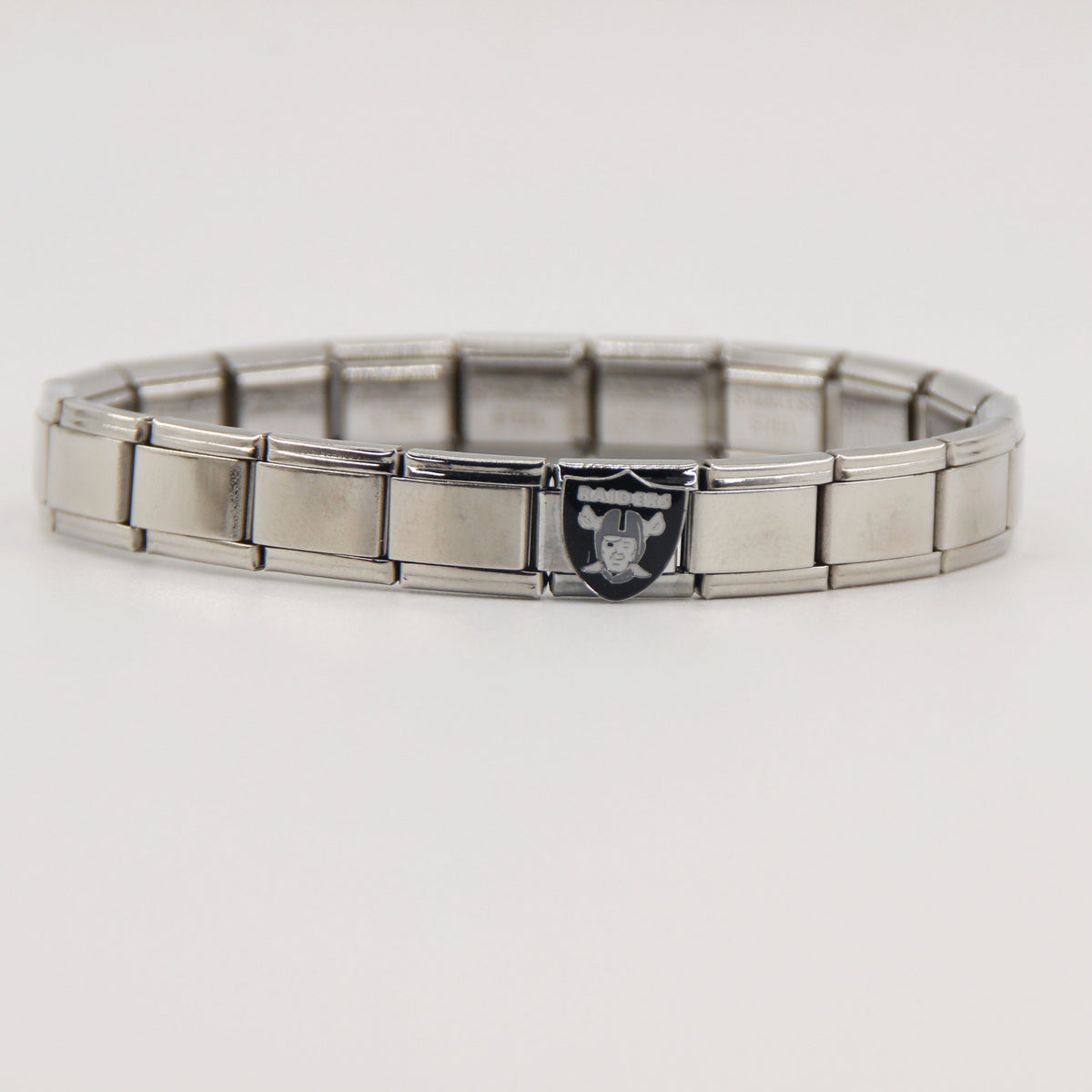 Football Team Logo Italian Charm Bracelet – Custom Gifts for Fans