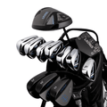 Lazrus Golf 13 pc Set - LAZ2 Driver, 3 Wedges Set, Irons (4-PW), Putter & Bag (optional)