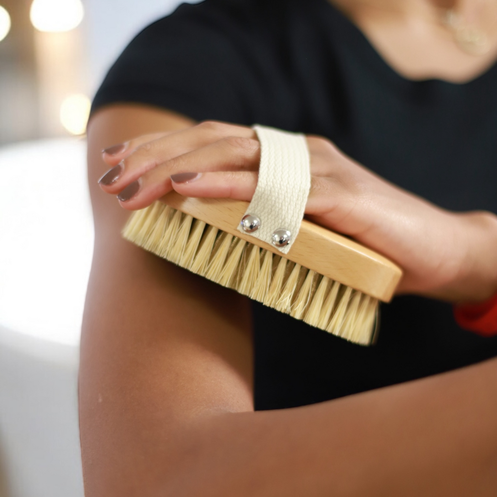 TheraBrush Dry Brush with Copper Bristles