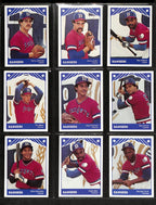 1983 TCMA Baseball Burlington Rangers Complete Team Set (27/27) Cards 189381