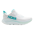 Hoka Clifton 10 Women Running Sneakers White Cielo Blue
