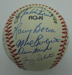 1992 Phillies Team Signed by 25 ONL Baseball Fregosi Kruk Bowa Amaro Jr 149236