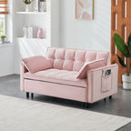 Sofa Bed With Pockets, 3 In 1 Convertible