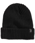 Steve Madden Mens Waffle Knit Cold Weather Beanie Hat