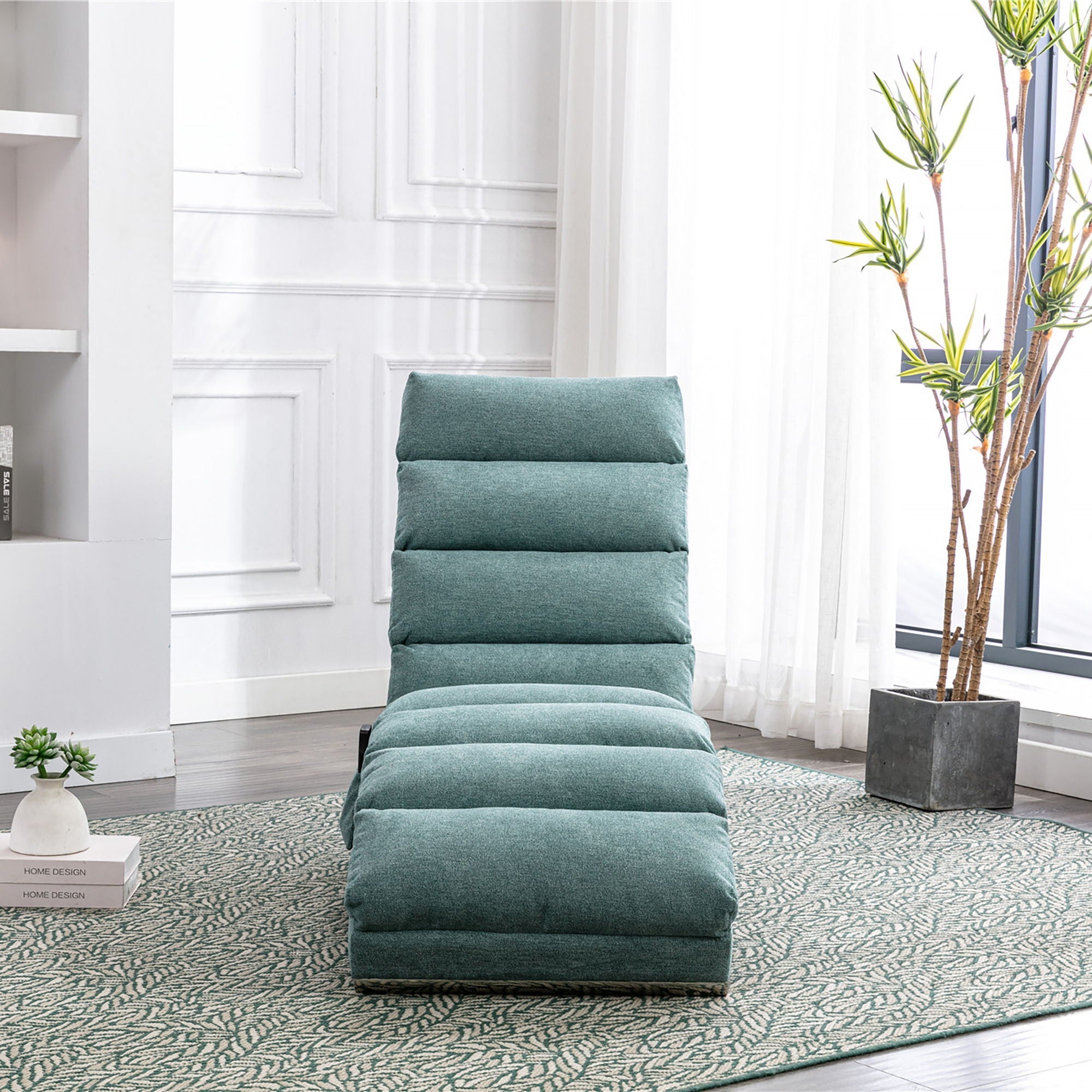 Massage Chaise Lounge Indoor, Ergonomic Electric Massage Lounger