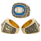 1973 & 1974 Miami Back-to-Back Championship Ring & Trophy Set – Replica Ring Set for Collectors & Fans