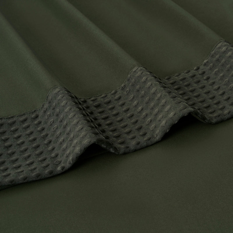 Bamboo 4 Piece 1800 Thread Count luxurious Ultra-soft Waffle Hem Sheet Set