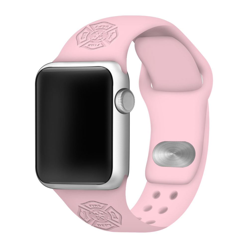 Firefighter First Responder Engraved  Apple Watch Band