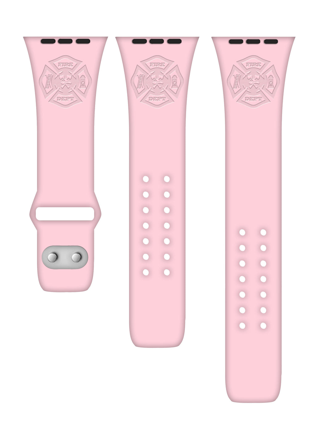 Firefighter First Responder Engraved  Apple Watch Band