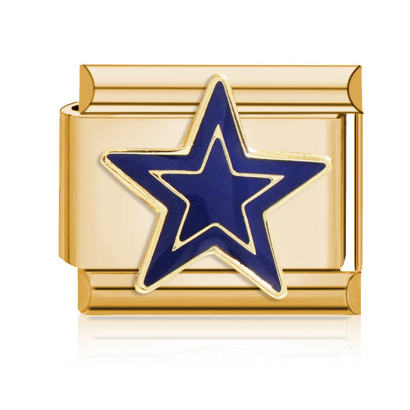 Football Team Logo Italian Charm Bracelet – Custom Gifts for Fans