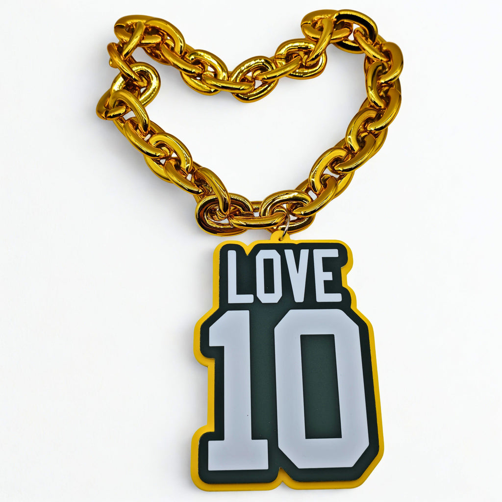 Player 3D Logo EVA Foam Necklace 30 inches – The Perfect Game Day Gift for Fans