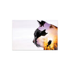 Cats Print On Acrylic Glass by Paul Haag