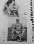 1932 California vs. Stanford College Football Game Program 11/19/32 130348
