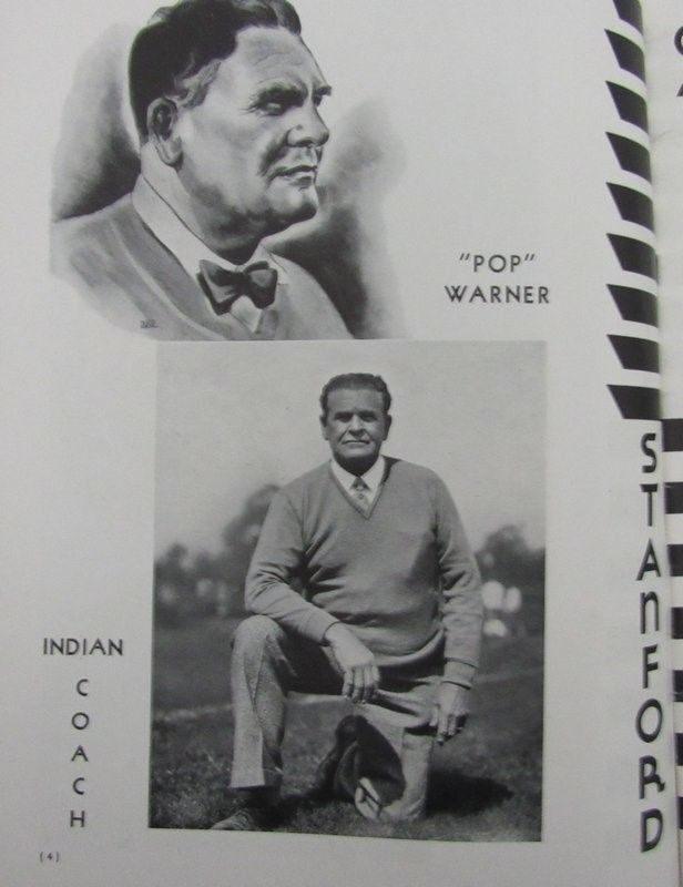 1932 California vs. Stanford College Football Game Program 11/19/32 130348