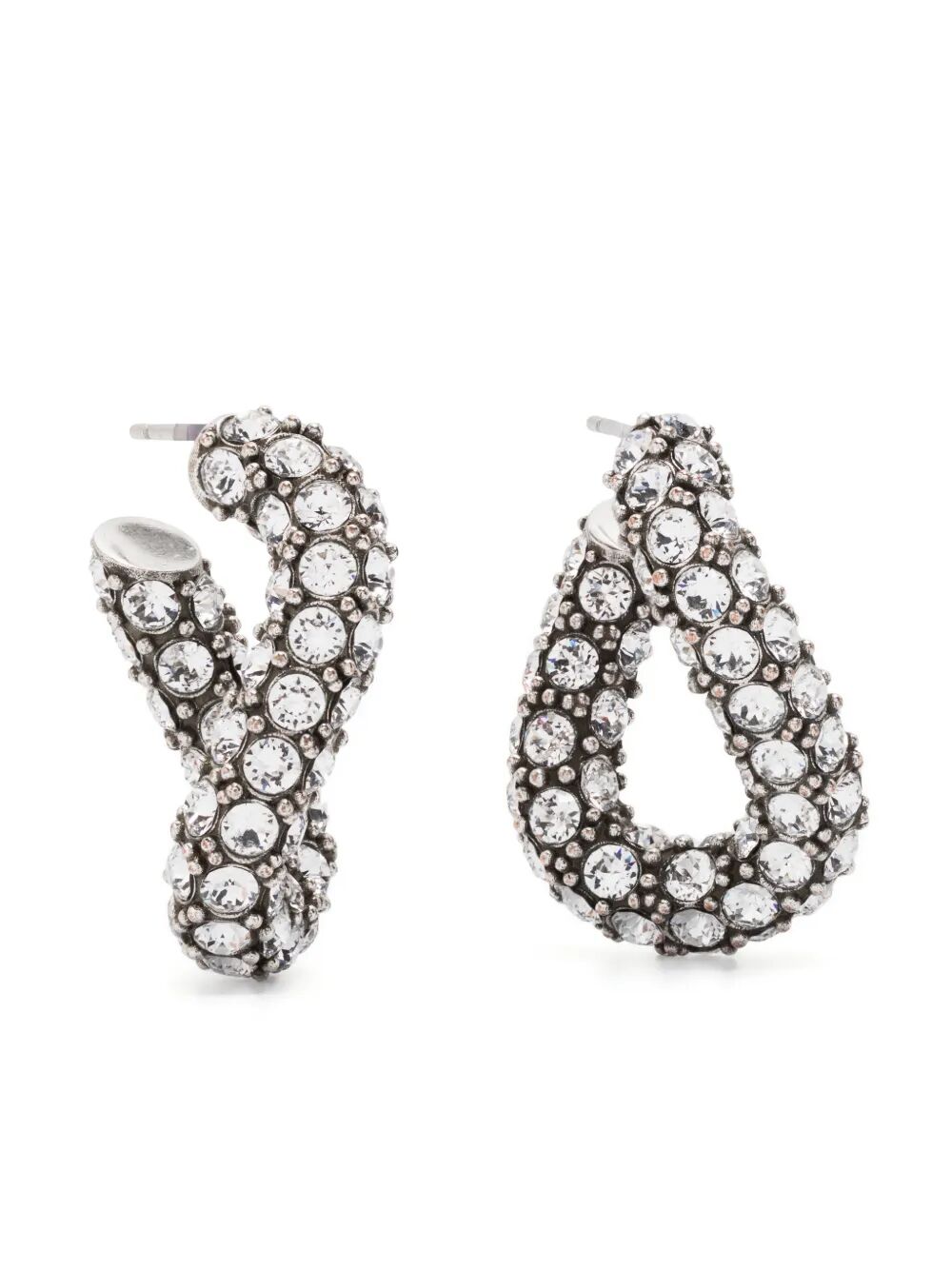 Isabel Marant Women Funky Ring Chain Link Earrings