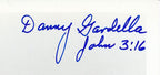Danny Gardella Autographed Vintage 8x10 B/W Photo New York Giants JSA 174194