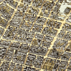 Vintage Map of Charleston, South Carolina 1872