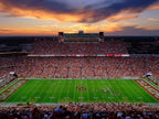 Oklahoma Sooners Stadium Wall Art Canvas Print, College Football Decor