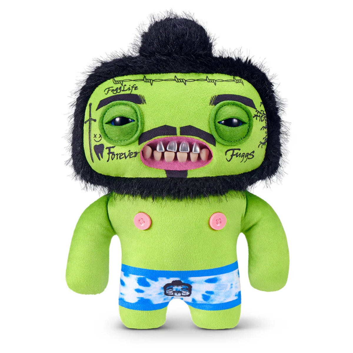 Zuru Fuggler Fugg Stars Rhymer Mcslimer Green 9 Inch Plush Toy