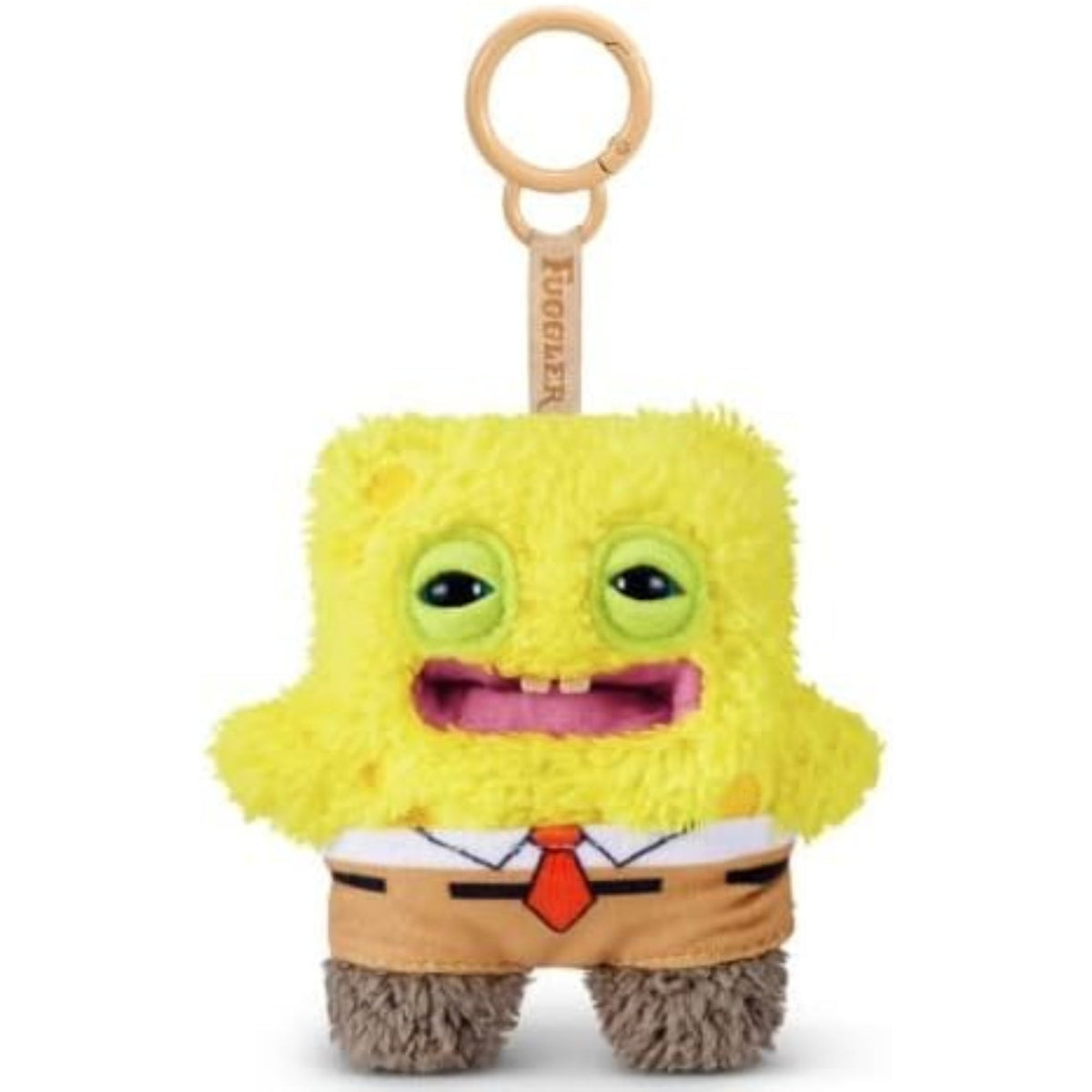 Zuru Fuggler SpongeBob SquarePants 5 Inch Keyring Plush Funny Ugly Monster
